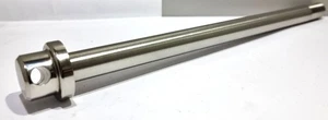 BSA Triumph 37-3980 Rear wheel axle spindle Stainless W3980 A65 A75 T120 T140 - Picture 1 of 2