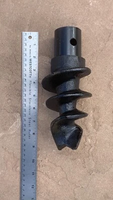 PERNO EN POSTE EXCAVADORA TALADROS Punto Espiral para Speeco 2" Tubo de Identificación (19-281H) Foto 1 de 4