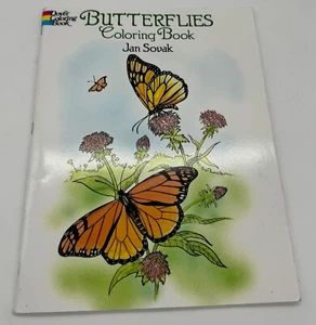 Jan Sovak Butterflies Coloring Book (Paperback) Dover Nature Coloring Book - Picture 1 of 7