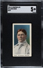 1910-1911 M116 Sporting Life Red Dooin Philadelphia - SGC 5 EX Awesome!!