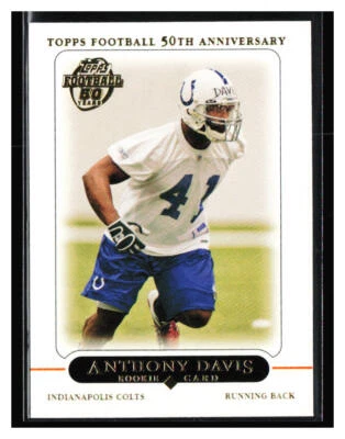 2005 Topps 50th Anniversary Rookie #386 Anthony Davis RC - Image 1 of 2