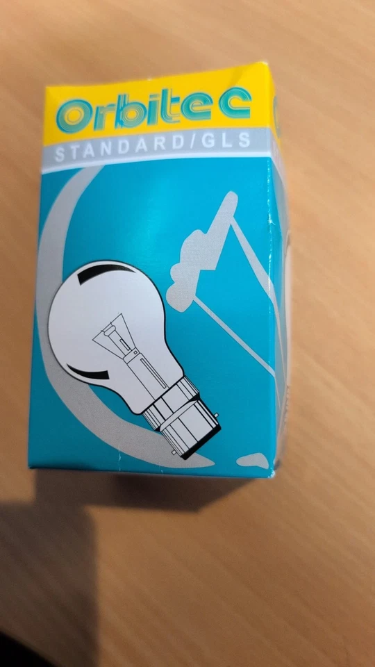 Orbitec Standard GLS 125 - 130V Glühbirne 40W B22D klar, clear - Bild 1 von 1