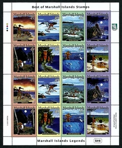 MARSHALL ISLANDS, SCOTT # 1129, MNH SHEET - LEGENDS, FAIRYTALES & CARTOONS 2015 - Bild 1 von 1