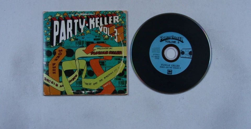 Florian Keller Party-Keller Vol.3 GER Adv Cardcover CD 2010 Funk Disco - Bild 1 von 1