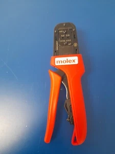 MOLEX Crimp Tool for Standard 1.57mm Pin and Socket Crimp Terminals, 24-18 AWG - Picture 1 of 7