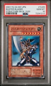 Yugioh Japanese Structure Deck Yugi BUSTER BLADER YU-05 PSA 10 GEM MINT Pop 1 - Bild 1 von 2