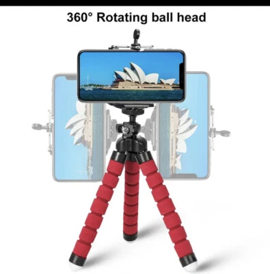 Trípode portátil profesional Zomei Q111 - rojo Foto 1 de 4