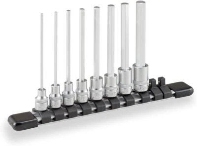 Tone (Tone) Long Hexagon Socket Set (with holder) HH208L Insert angle 6.35m - Image 1 of 2