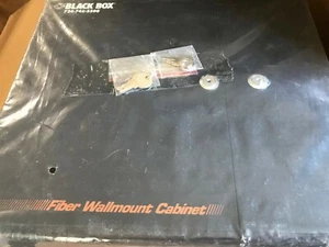 BLACK BOX JPM402A-R2 FIBER WALLMOUNT CABINET W/ KEYS - Picture 1 of 1