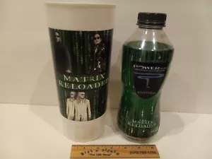 Vintage 2003 The Matrix Reloaded Keanu Reeves Regal Kino Tasse - Bild 1 von 7