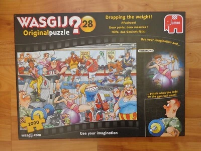 Jumbo Wasgij 1000 Pezzi Originale NO.28 Puzzle - Caduta The Peso - Immagine 1 di 2