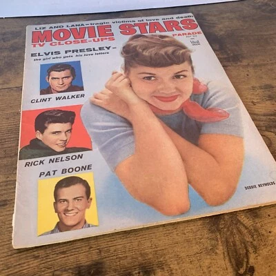 Vintage Movie Star Magazine July 1958 Elvis Presley: The Girl Who Gets His Love - Image 1 of 4