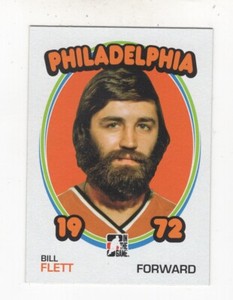 2009-10 IN THE GAME 1972 THE YEAR IN HOCKEY BILL FLETT FLYERS #74