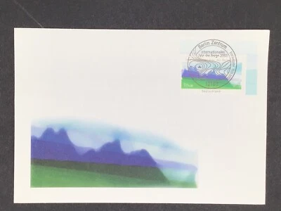 Germany Int Year of Mountains 2002 Berlin Cancel.  LRY138 Combined postage - Image 1 of 2