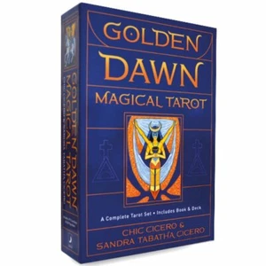 GOLDEN DAWN MAGICAL TAROT CARTAS CHIC CICERO - Imagen 1 de 10