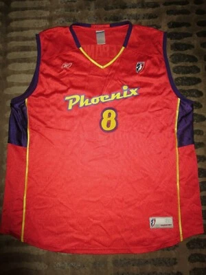 Camiseta Maria Stepanova #8 Phoenix Mercury Reebok WNBA para mujer 2XL Rusia Foto 1 de 4