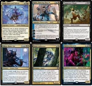 MTG Commander EDH Deck Goro-Goro und Satoru 100 magische Karten Drachen Ninjas - Neuwertig - Bild 1 von 1