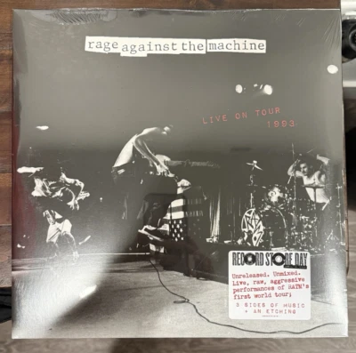 Rage Against The Machine - Live On Tour 1993 2LP Set NEW & SEALED RSD 2025 🔥 - Image 1 of 3