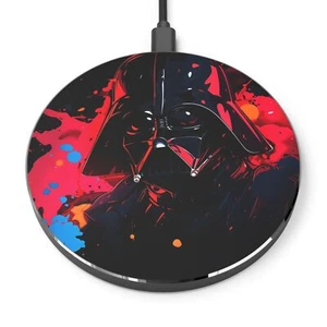 10W Fast Wireless Charger; Darth Vader, Lord Vader - Picture 1 of 5
