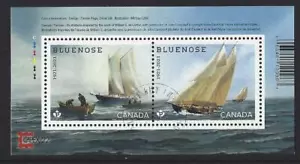 KANADA 2021 BLUENOSE MINIATURBLATT CAPEX ÜBERDRUCK FEIN GEBRAUCHT - Bild 1 von 1