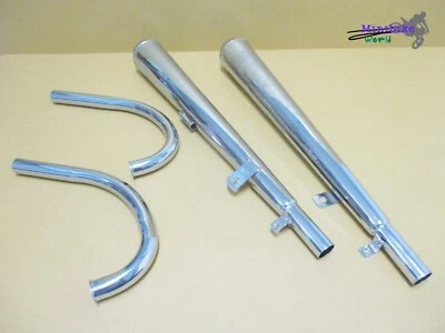Fit HONDA CD125 CD175 CA175  EXHAUST  PIPE SET & PIPE SET " PT STYLE"  [mi3076] Foto 1 de 4