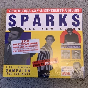 Gratuitous Sax & Senseless Violins by Sparks (CD, 2019) Neu Versiegelt - Bild 1 von 2
