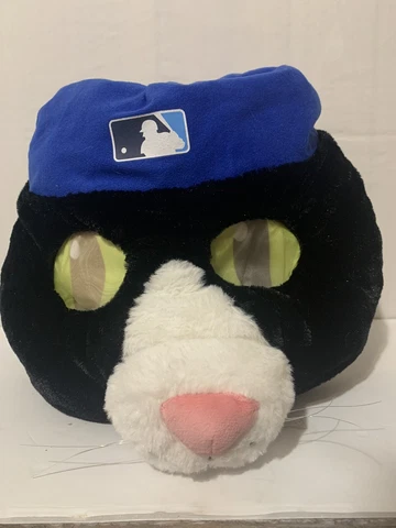 Tampa Bay Rays DJ Kitty Mascot Head-7/21/18 Giveaway-Hat Mask-NWT Cover