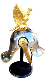Imperial Russian Horse Guard Officer's Helmet Prussian Eagle Pickelhaube Helmet - Picture 1 of 6