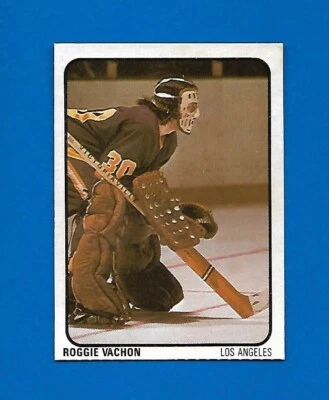 1974-75 LIPTON SOUP  #7 ROGIE VACHON KINGS NHL HAND CUT CARD NHL * - Image 1 of 2