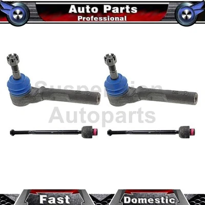 Extremidades de haste de amarração de direção interna e externa dianteira Mevotech compatível com 2000 2001 GMC Sierra 1500 - Imagem 1 de 4