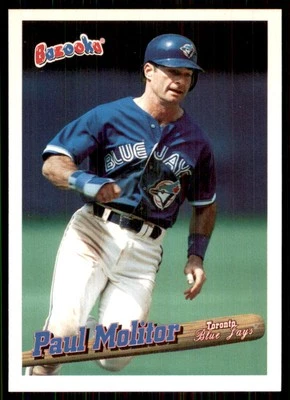 1996 Bazooka #64 Paul Molitor Toronto Blue Jays - Image 1 of 2