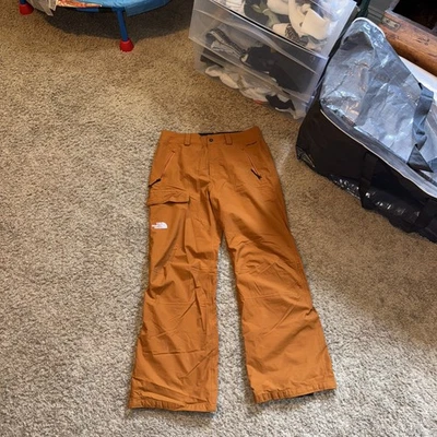 Pantalones de esquí The North Face Dryvent para hombre S naranja Foto 1 de 2