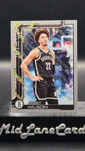 2025-26 Topps Holiday NBA Silver Glitter Jalen Wilson #H11 - Picture 1 of 2