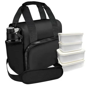 Lunch Bag Women, Insulated Lunch Box for Women Men with 4 Containers, Expanda... - Picture 1 of 7