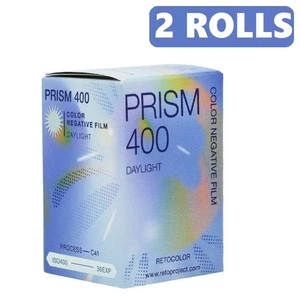 2 Rolls - Reto Retocolor Prism 400 ISO 30exp 35mm 135 Color Negative Film - Picture 1 of 11