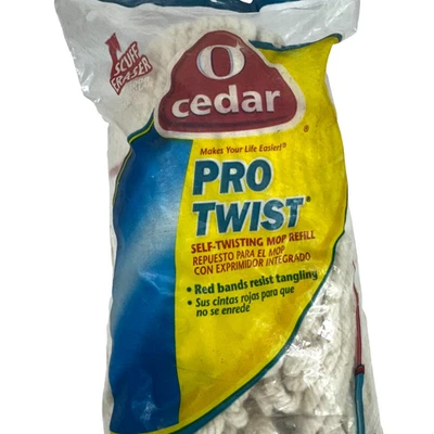 Cabezal de recarga de fregona O Cedar Pro Twist N de repuesto para fregona auto torcida NUEVO bolsa abierta Foto 1 de 4