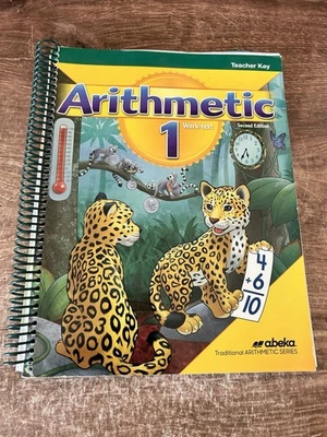 Abeka Arithmetic 1st Grade Work-Text Teacher Key 2nd Edition - Image 1 of 4