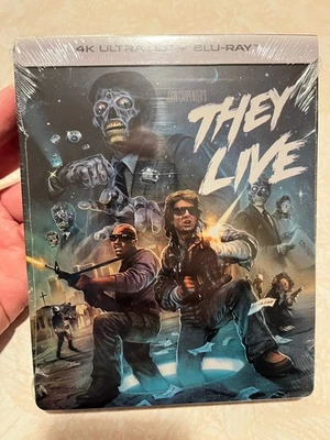 They Live 4K Ultra HD Steelbook NEW SEALED - Image 1 of 2