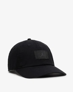 Nike Air Jordan Club Cap Size L/XL Adult Black Patch Flight FD5181 013 New - Picture 1 of 12