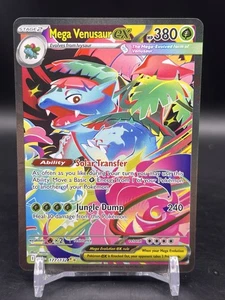 Pokemon Mega Evolution Mega Venusaur EX 177/132 Special Illustration Rare NM - Picture 1 of 4