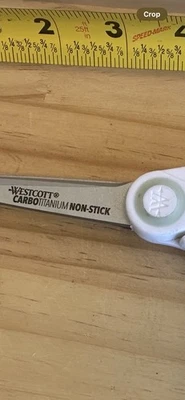 Tijeras antiadherentes Westcott 8" CarboTitanium AFILADAS Foto 1 de 4