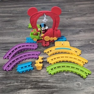 Disney’s Mickey Mouse Mickey’s Musical Express Train Set Just Play Club House - Picture 1 of 20