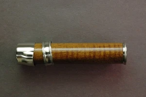 FLY ROD REEL SEAT Curly Koa 11337 Pocketed NS Slide Band 0.375" bore - Picture 1 of 4