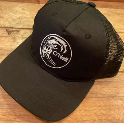 O’NEILL SURF CLÁSICO LOGOTIPO CAMIONERO SOMBRERO SARGA MALLA SNAPBACK (ADULT OS) NEGRO Foto 1 de 4