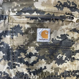 Carhartt Camouflage Cargo Shorts size 30 military gorpcore - Picture 1 of 8