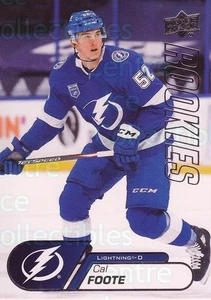 2020-21 Upper Deck NHL Star Rookies Box Set #20 Cal Foote - Picture 1 of 1