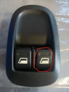 PEUGEOT 206 & 306 MK2 DRIVER SIDE FRONT WINDOW SWITCH , NON AUTO 6 PIN  - Picture 1 of 1