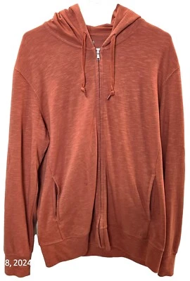 UNI QLO Unisex Manga Larga Sudadera con Capucha, Bolsillos, Cremallera, Talla L (ZI0A) Foto 1 de 4