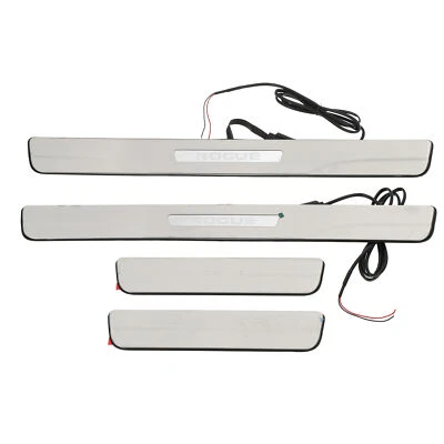 OEM 2014-2020 Nissan Rogue placas de patada iluminadas moldura de umbral nuevo 999G6-G2300 Foto 1 de 4