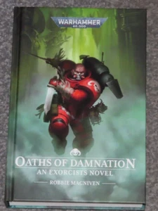 Games Workshop Black Library Oaths of Damnation tapa dura nueva novela de exorcistas GW - Imagen 1 de 3